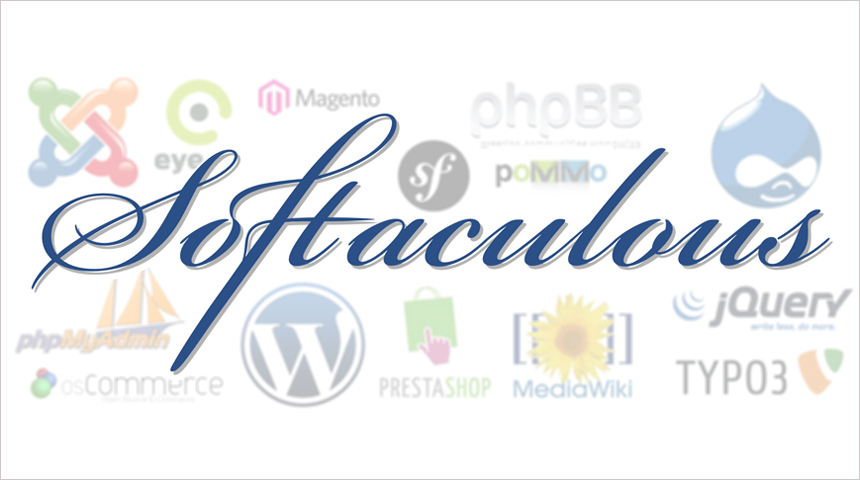 Create staging website using Softaculous